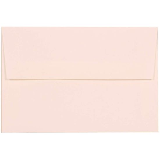 Picture of JAM Paper Booklet Invitation Envelopes, A8, Gummed Seal, 30% Recycled, Bright White, Pack Of 25