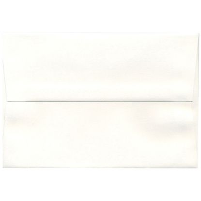 Picture of JAM Paper Booklet Invitation Envelopes, A8, Gummed Seal, Strathmore White, Pack Of 25, 33028