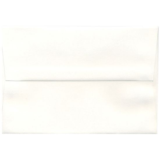 Picture of JAM Paper Booklet Invitation Envelopes, A8, Gummed Seal, Strathmore White, Pack Of 25, 33028