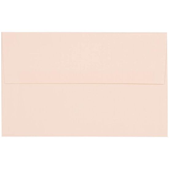 Picture of JAM Paper Booklet Invitation Envelopes, A10, Gummed Seal, 30% Recycled, Bright White, Pack Of 25