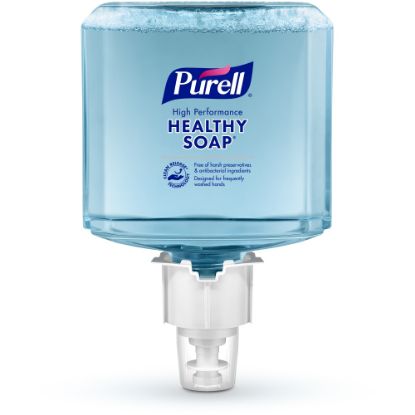 Picture of PURELL Brand High Performance HEALTHY SOAP Foam ES4 Refill, Fragrance Free, 40.6 Oz Bottle