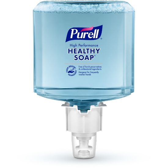 Picture of PURELL Brand High Performance HEALTHY SOAP Foam ES4 Refill, Fragrance Free, 40.6 Oz Bottle