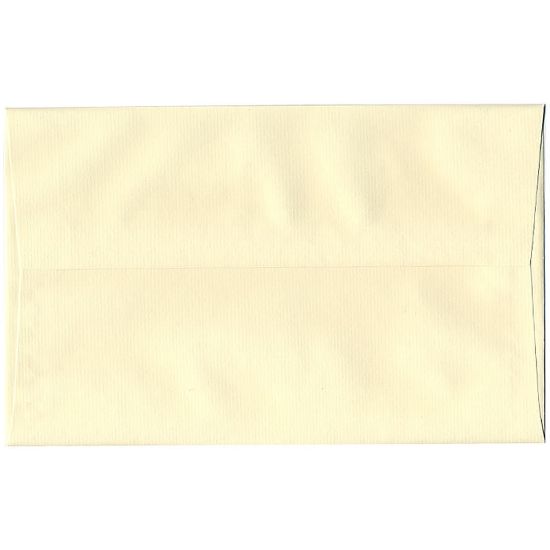 Picture of JAM Paper Booklet Invitation Envelopes, A10, Gummed Seal, Strathmore Ivory, Pack Of 25