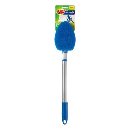 Picture of Scotch-Brite Bath Scrubber - 24in Handle Length - Plastic Handle - 1 Each