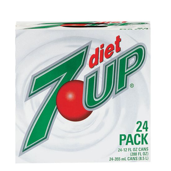 Picture of Zero Sugar 7-Up Soda, 12 Oz., Case Of 24