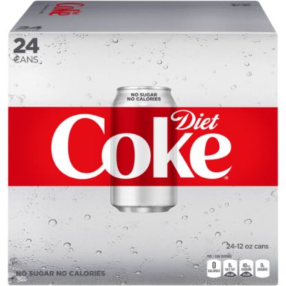 Picture of Diet Coke, 12 Oz, Case Of 24 Cans