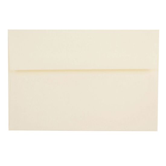 Picture of JAM Paper Booklet Invitation Envelopes, A8, Gummed Seal, Strathmore White, Pack Of 25, 75134