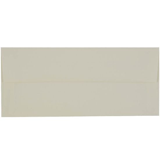 Picture of JAM PAPER #10 Business Strathmore Envelopes, 4 1/8in x 9 1/2in, Natural White Laid, Pack Of 25