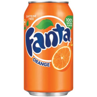 Picture of Fanta Orange, 12 Oz. Cans, Case Of 24