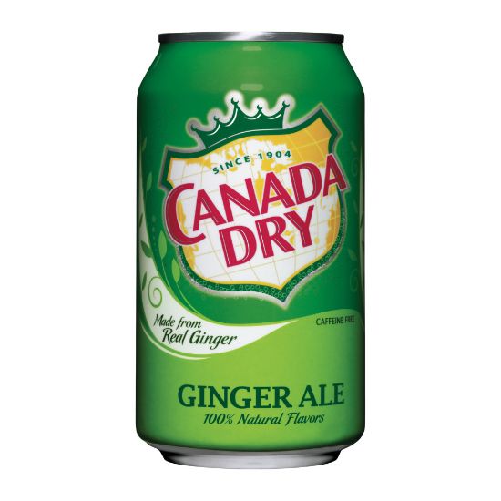 Picture of Canada Dry Ginger Ale, 12 Oz, Case Of 24 Cans