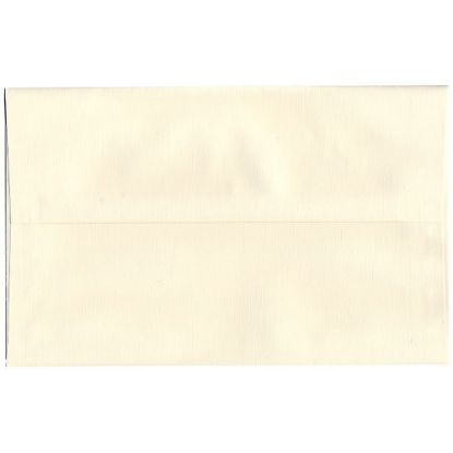 Picture of JAM Paper Booklet Invitation Envelopes, A10, Gummed Seal, 30% Recycled, Natural White, Pack Of 25