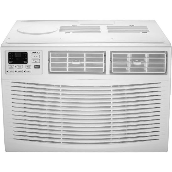 Picture of Amana Energy Star Window-Mounted Air Conditioner With Remote, 18,000 Btu, 17 15/16inH x 25 7/16inW x 23 5/8inD, White