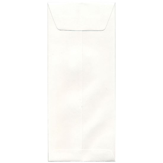 Picture of JAM PAPER #12 Policy Business Strathmore Envelopes, 4 3/4in x 11in, Bright White Wove, Pack Of 25