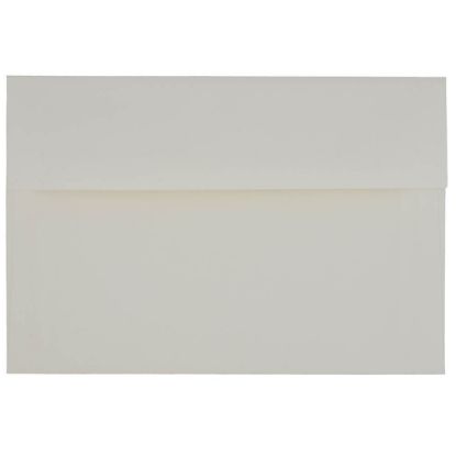 Picture of JAM Paper Booklet Invitation Envelopes, A8, Gummed Seal, Strathmore Bright White, Pack Of 25