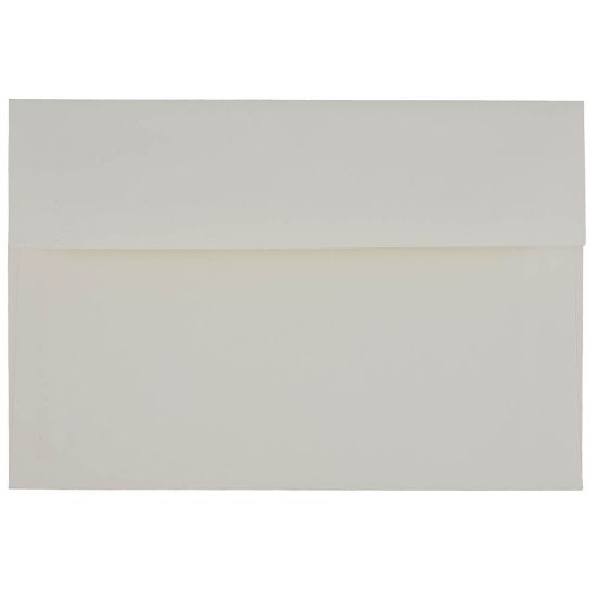 Picture of JAM Paper Booklet Invitation Envelopes, A8, Gummed Seal, Strathmore Bright White, Pack Of 25