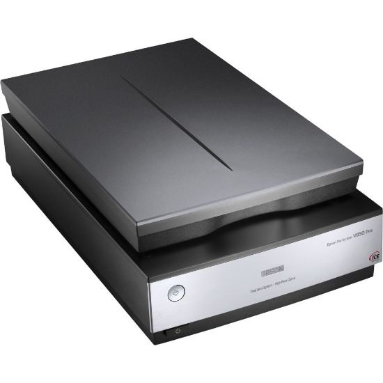 Picture of Epson Perfection V850 Pro Flatbed Scanner - 6400 dpi Optical - 48-bit Color - 16-bit Grayscale - Desktop - USB