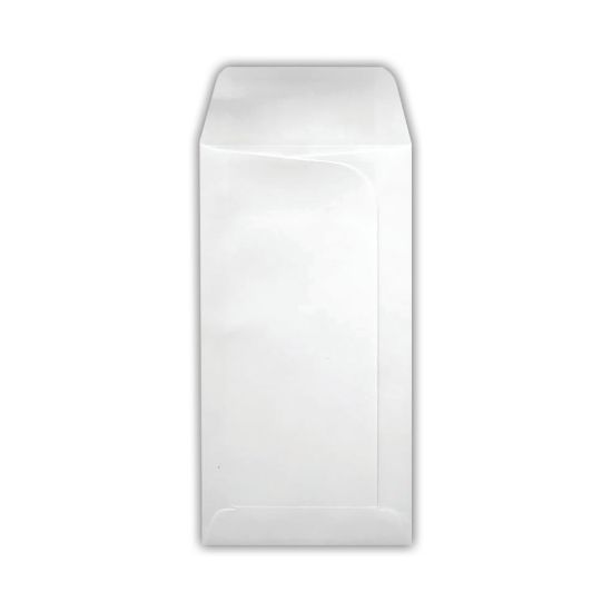 Picture of LUX #7 Large Drive-In Banking Envelopes, Peel & Press Closure, White, Pack Of 1,000