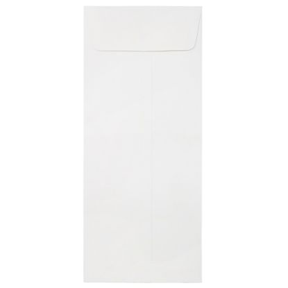 Picture of JAM Paper Policy Envelopes, #14, Gummed Seal, Strathmore Bright White, Pack Of 25