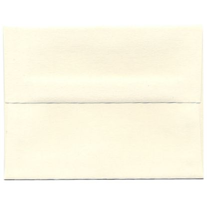 Picture of JAM Paper Booklet Invitation Envelopes, A2, Gummed Seal, Strathmore Natural White, Pack Of 25