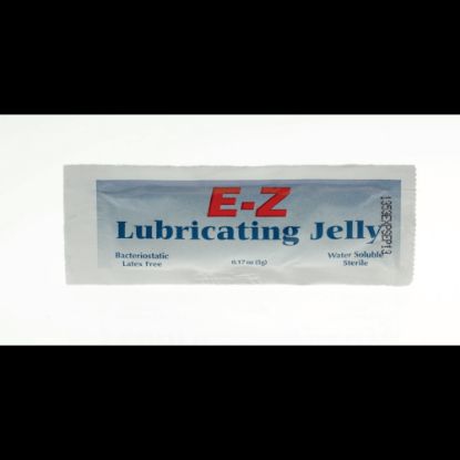 Picture of Medline Sterile Lubricating Jelly, 0.17 Oz, Clear, Box Of 150 Packs