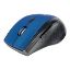 Picture of Manhattan Curve Wireless Mouse, Blue/Black, Adjustable DPI (800, 1200 or 1600dpi), 2.4Ghz (up to 10m), USB, Optical, Five Button with Scroll Wheel, USB micro receiver, 2x AAA batteries (included), Low friction base, Three Year Warranty, Blister