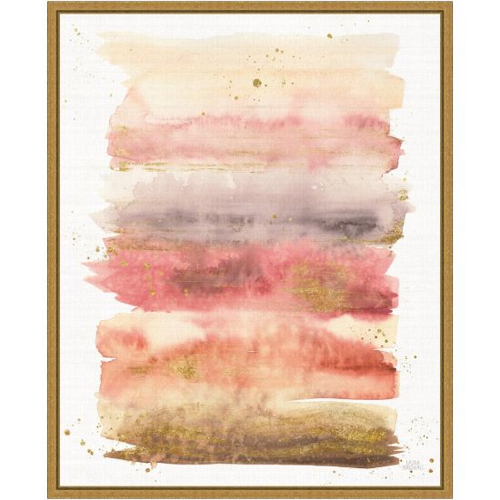 Picture of Amanti Art Desert Blooms Abstract I by Laura Marshall Framed Canvas Wall Art Print, 20inH x 16inW, Gold