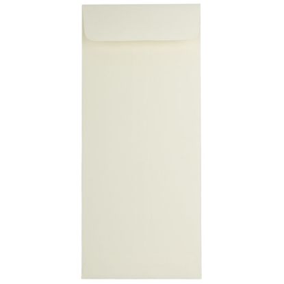 Picture of JAM Paper Policy Envelopes, #14, Gummed Seal, Strathmore Natural White, Pack Of 25