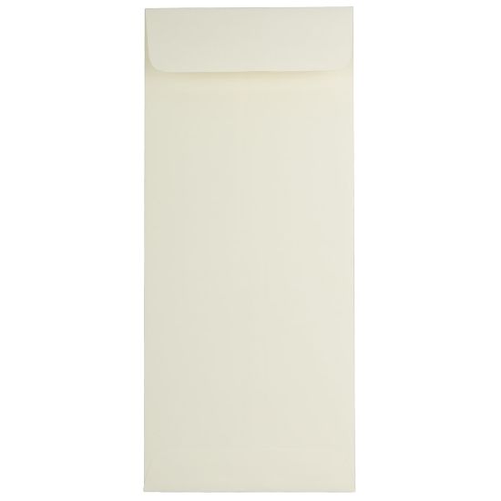 Picture of JAM Paper Policy Envelopes, #14, Gummed Seal, Strathmore Natural White, Pack Of 25