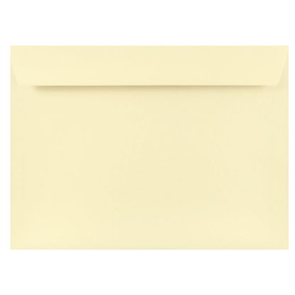 Picture of JAM Paper Booklet Strathmore Wove Envelopes, 9in x 12in, Gummed Seal, Strathmore Natural White, Pack Of 25