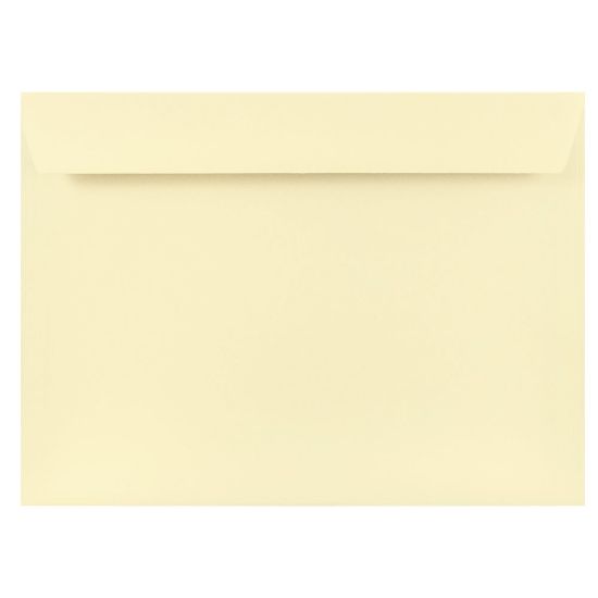 Picture of JAM Paper Booklet Strathmore Wove Envelopes, 9in x 12in, Gummed Seal, Strathmore Natural White, Pack Of 25