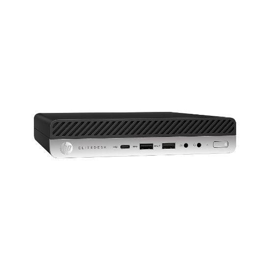 Picture of HP EliteDesk 800 G3-Mini Refurbished Desktop PC, Intel Core i7, 16GB Memory, 500GB Solid State Drive, Windows 10, J1-800G3MA06