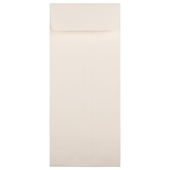 Picture of JAM Paper Policy Envelopes, #11, Gummed Seal, Strathmore Natural White, Pack Of 25