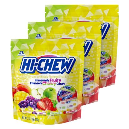 Picture of HI-CHEW Chewy Fruit Candy Assorted, 12.7 oz, 3 Pack