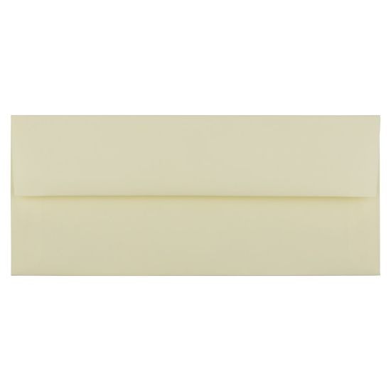 Picture of JAM PAPER #10 Business Strathmore Envelopes, 4 1/8in x 9 1/2in, Ivory Wove, Pack Of 25