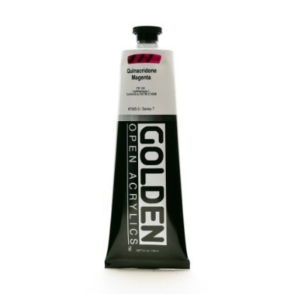 Picture of Golden OPEN Acrylic Paint, 5 Oz Tube, Quinacridone Magenta