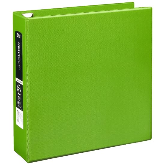 Picture of Office Depot Brand Heavy-Duty 3-Ring Binder, 2in D-Rings, Army Green