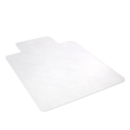 Picture of Deflecto Earth Source Chair Mat For Hard Floors, Wide Lip, 45in x 53in With Lip, Clear