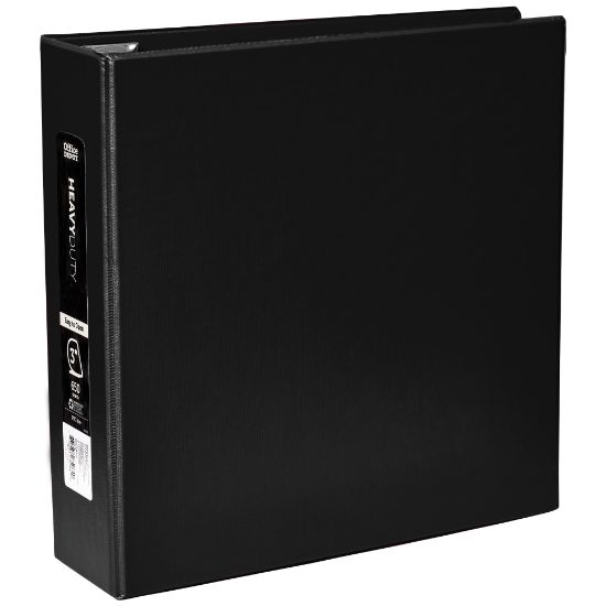 Picture of Office Depot Brand Heavy-Duty 3-Ring Binder, 3in D-Rings, Black