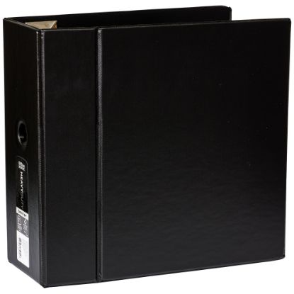 Picture of Office Depot Brand Heavy-Duty 3-Ring Binder, 5in D-Rings, Black