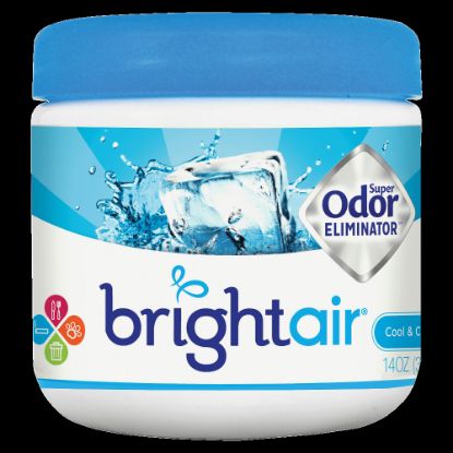 Picture of BRIGHT Air Super Odor Eliminator Gel., Cool & Clean Scent, 14 Oz