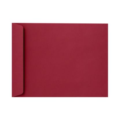 Picture of LUX Open-End 9in x 12in Envelopes, Peel & Press Closure, Garnet Red, Pack Of 500