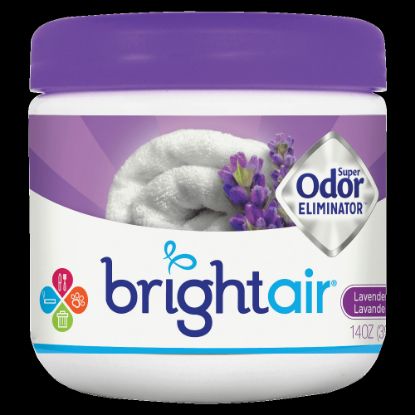 Picture of BRIGHT Air Super Odor Eliminator Gel, 14 Oz., Lavender & Fresh Linen