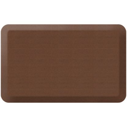 Picture of GelPro NewLife Designer Comfort Grasscloth Anti-Fatigue Floor Mat, 20in x 32in, Java