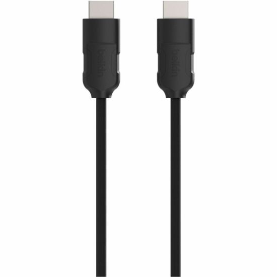 Picture of Belkin 10 foot High Speed HDMI - Ultra HD Cable 4k @30Hz HDMI 1.4 w/ Ethernet - Type A Male HDMI - Type A Male HDMI - 10ft - Black