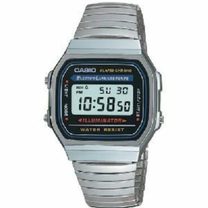 Picture of Casio A168W-1 Classic Wrist Watch - Men - Casual - Digital - Quartz