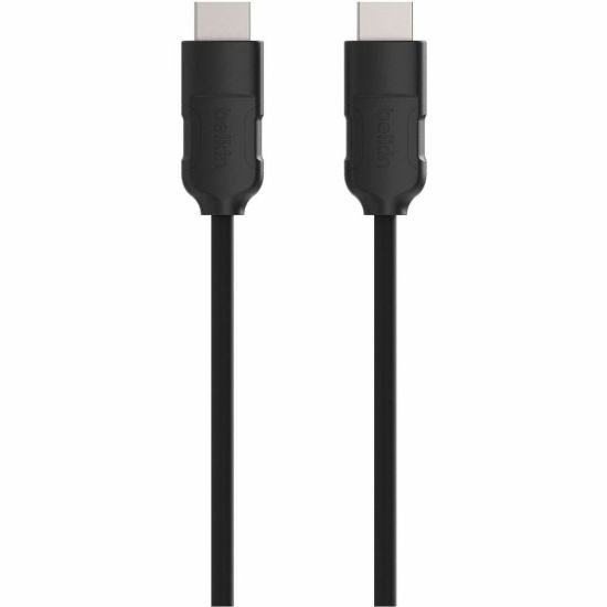 Picture of Belkin 4 foot High Speed HDMI - Ultra HD Cable 4k @30Hz HDMI 1.4 w/ Ethernet - Type A Male - Type A Male - 4ft - Black