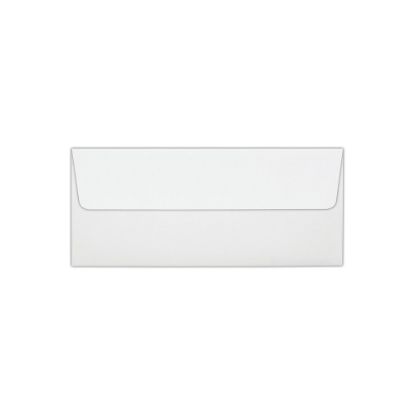 Picture of LUX #10 Foil-Lined Square-Flap Envelopes, Peel & Press Closure, White/Red, Pack Of 1,000