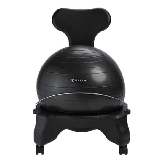 Picture of Gaiam Classic Balance Ball Chair, Black