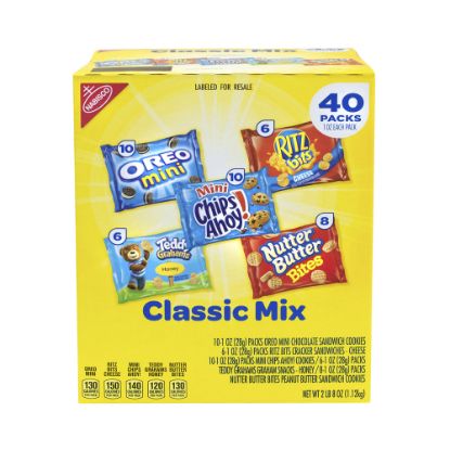 Picture of Nabisco Cookie And Cracker Variety Pack, Pack Of 40 Bags