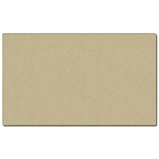 Picture of Ghent Non-Magnetic Fiber Bulletin Board, Vinyl, 4ft x 5ft, Caramel, Vinyl Frame